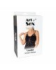 Жіноча портупея Art of Sex - Louise чорна XS-2XL, екошкіра Жіноча портупея Art of Sex - Louise чорна XS-2XL, екошкіра