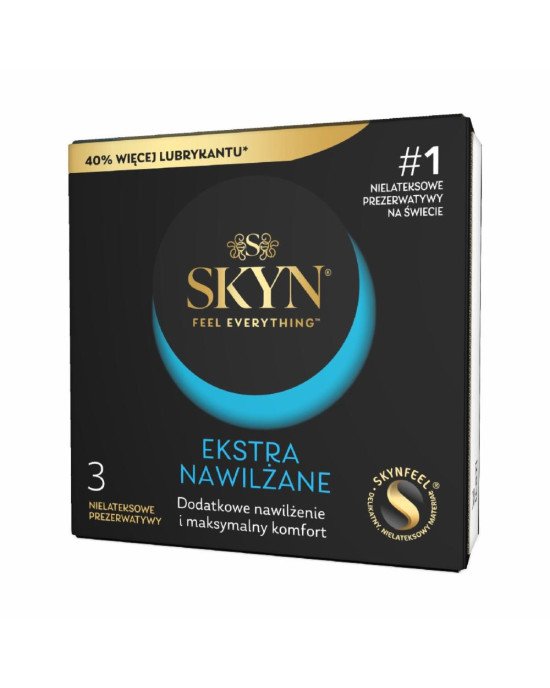 Презервативи SKYN Ekstra Nawilżane 3 шт