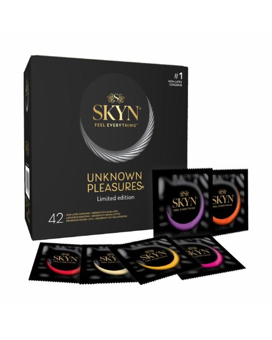 Набір презервативів SKYN Unknown Pleasures 42 шт Набір презервативів SKYN Unknown Pleasures 42 шт