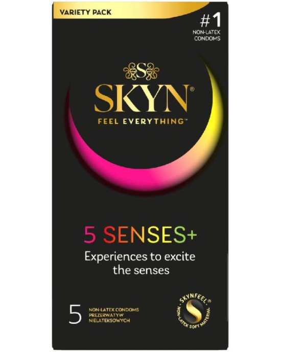 Набір презервативів SKYN 5 Senses 5 шт