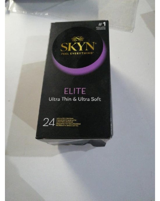 Безлатексні преміум-презервативи SKYN Elite 24 шт (м'яте паковання!!!) Безлатексні преміум-презервативи SKYN Elite 24 шт (м'яте паковання!!!)