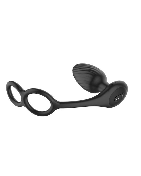 Анальна вібропробка Nexus Tornado Cock and Ball Ring Анальна вібропробка Nexus Tornado Cock and Ball Ring