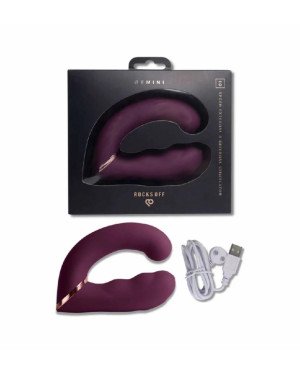 Вібратор Rocks Off Gemini Burgundy