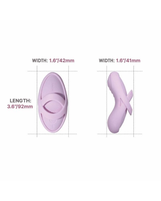 Кліторальний вібратор Svakom Echo 2 Pink Lilac Кліторальний вібратор Svakom Echo 2 Pink Lilac