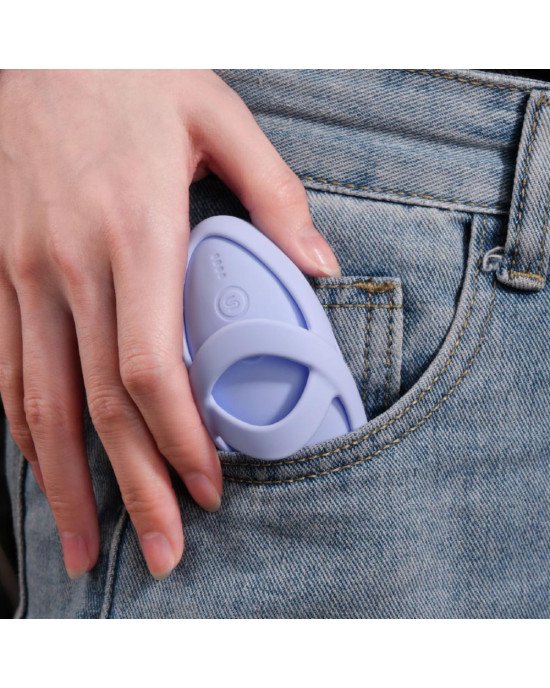 Кліторальний вібратор Svakom Echo 2 Sky Blue Кліторальний вібратор Svakom Echo 2 Sky Blue