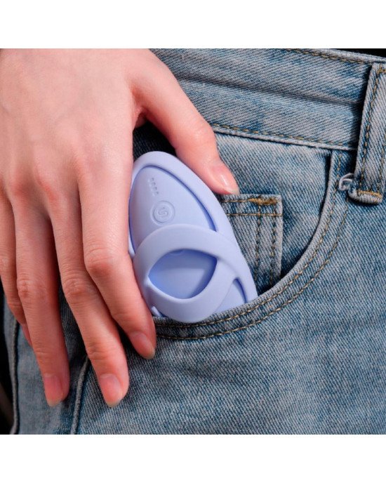 Кліторальний вібратор Svakom Echo 2 Sky Blue Кліторальний вібратор Svakom Echo 2 Sky Blue