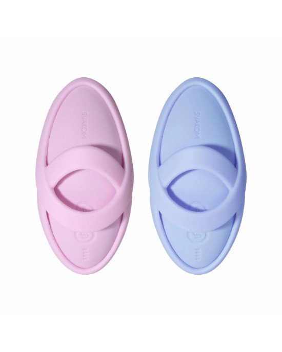Кліторальний вібратор Svakom Echo 2 Sky Blue Кліторальний вібратор Svakom Echo 2 Sky Blue