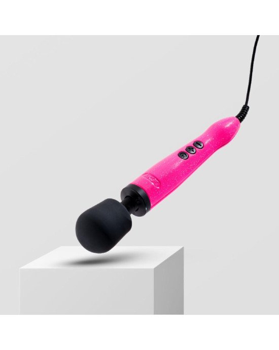 Вібромасажер DOXY Die Cast Massager Hot Pink, дуже потужний, живлення 220В, металевий корпус Вібромасажер DOXY Die Cast Massager Hot Pink, дуже потужний, живлення 220В, металевий корпус