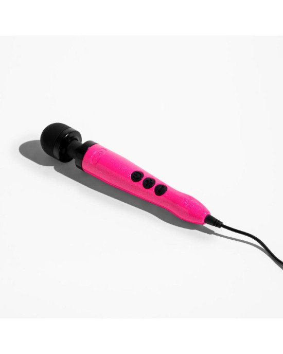 Вібромасажер DOXY Die Cast 3 Hot Pink, дуже потужний, живлення 220В, металевий корпус Вібромасажер DOXY Die Cast 3 Hot Pink, дуже потужний, живлення 220В, металевий корпус