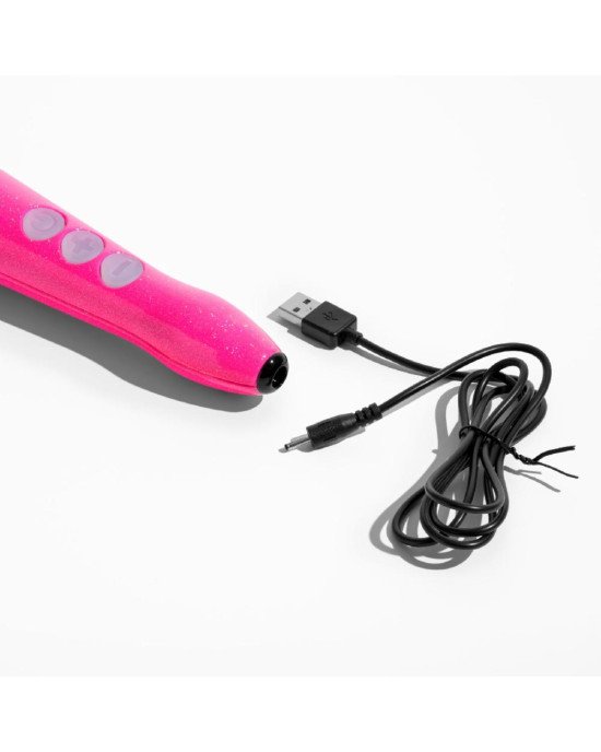 Вібромасажер DOXY Die Cast 3R Hot Pink, дуже потужний, перезаряджуваний, металевий корпус Вібромасажер DOXY Die Cast 3R Hot Pink, дуже потужний, перезаряджуваний, металевий корпус