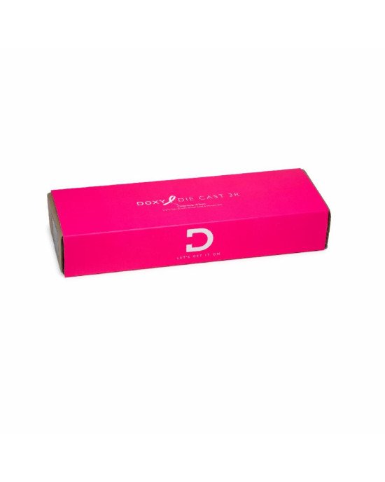 Вібромасажер DOXY Die Cast 3R Hot Pink, дуже потужний, перезаряджуваний, металевий корпус Вібромасажер DOXY Die Cast 3R Hot Pink, дуже потужний, перезаряджуваний, металевий корпус