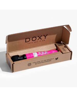 Вібромасажер DOXY Die Cast 3R Hot Pink, дуже потужний, перезаряджуваний, металевий корпус Вібромасажер DOXY Die Cast 3R Hot Pink, дуже потужний, перезаряджуваний, металевий корпус