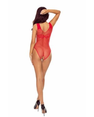 Бодістокінг Passion BS109 One Size, red Бодістокінг Passion BS109 One Size, red