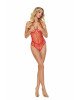 Бодістокінг Passion BS114 One Size, red Бодістокінг Passion BS114 One Size, red