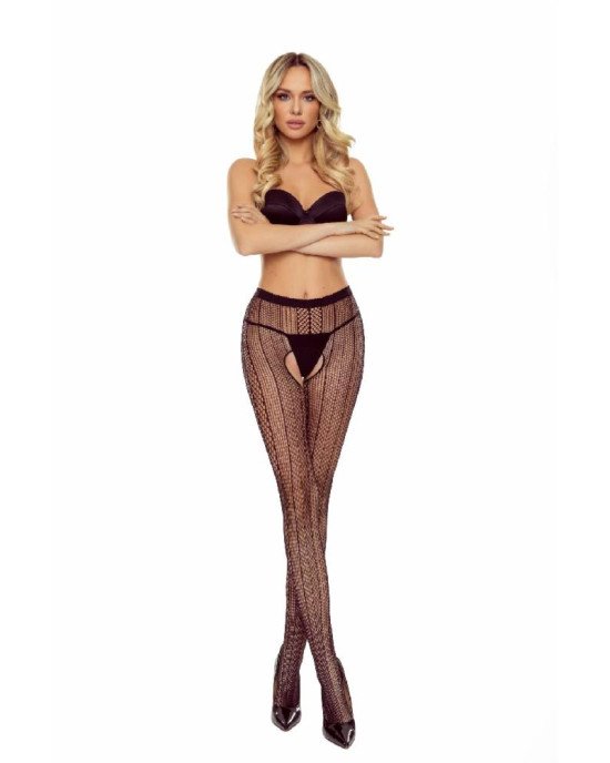 Еротичні колготки Passion TIOPEN 040 1/2 black Еротичні колготки Passion TIOPEN 040 1/2 black