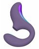 Кліторально-вагінальний звуковий стимулятор LELO Enigma Double Sonic Cyber Purple