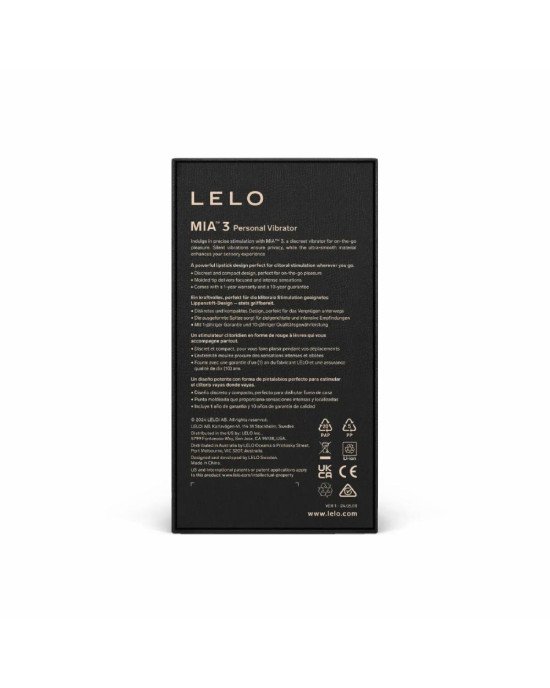 Шикарна віброкуля LELO Mia 3 Black Шикарна віброкуля LELO Mia 3 Black