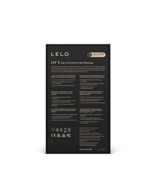Вібратор LELO Liv 3 Plum Вібратор LELO Liv 3 Plum