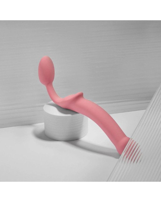Безремінний страпон Strap-On-Me Rose S, повністю регульований, діаметр 2,7 см Безремінний страпон Strap-On-Me Rose S, повністю регульований, діаметр 2,7 см