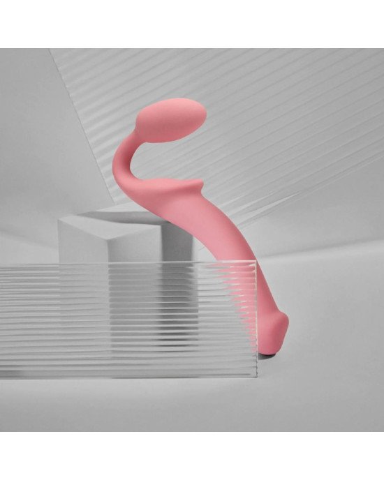 Безремінний страпон Strap-On-Me Rose M, повністю регульований, діаметр 3,3 см Безремінний страпон Strap-On-Me Rose M, повністю регульований, діаметр 3,3 см