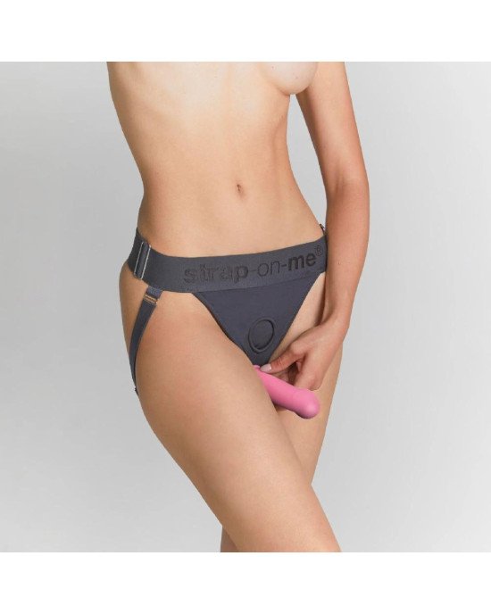 Безремінний страпон Strap-On-Me Rose M, повністю регульований, діаметр 3,3 см Безремінний страпон Strap-On-Me Rose M, повністю регульований, діаметр 3,3 см