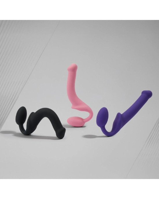 Безремінний страпон Strap-On-Me Rose XL, повністю регульований, діаметр 4,5 см Безремінний страпон Strap-On-Me Rose XL, повністю регульований, діаметр 4,5 см
