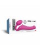 Безремінний страпон з вібрацією Strap-On-Me Vibrating Fuchsia M, діаметр 3,8 см, пульт ДК, регульований Безремінний страпон з вібрацією Strap-On-Me Vibrating Fuchsia M, діаметр 3,8 см, пульт ДК, регульований