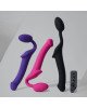 Безремінний страпон з вібрацією Strap-On-Me Vibrating Fuchsia XL, діам. 4,7см, пульт ДК, регульований Безремінний страпон з вібрацією Strap-On-Me Vibrating Fuchsia XL, діам. 4,7см, пульт ДК, регульований