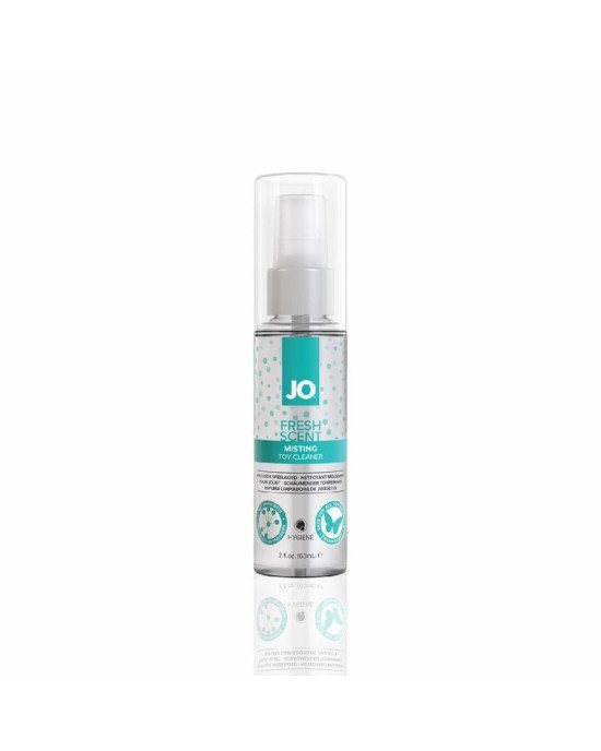 Засіб для чищення JO Fresh Scent Misting Toy Cleaner (60 мл) з ароматом свіжості Засіб для чищення JO Fresh Scent Misting Toy Cleaner (60 мл) з ароматом свіжості