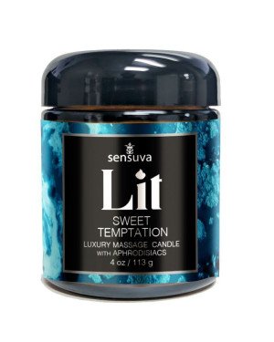 Масажна свічка Sensuva Lit Sweet Temptation Massage Candle 113г