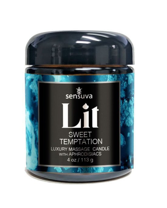 Масажна свічка Sensuva Lit Sweet Temptation Massage Candle 113г