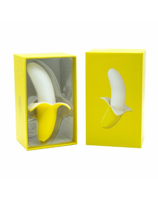Вібратор Banana Bliss Mini Silicone Vibrator, 10 режимів вібрації, водонепроникний Вібратор Banana Bliss Mini Silicone Vibrator, 10 режимів вібрації, водонепроникний