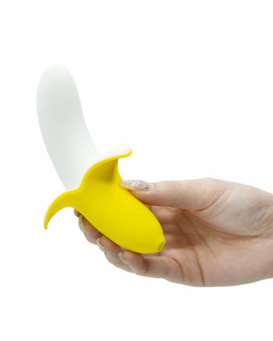 Вібратор Banana Bliss Mini Silicone Vibrator, 10 режимів вібрації, водонепроникний Вібратор Banana Bliss Mini Silicone Vibrator, 10 режимів вібрації, водонепроникний