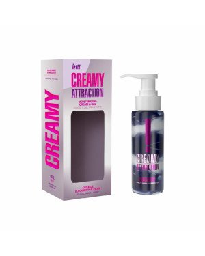 Зволожувальний крем-гель 2в1 Intt Creamy Attraction Blackberry 100мл для всього тіла, смак ожини