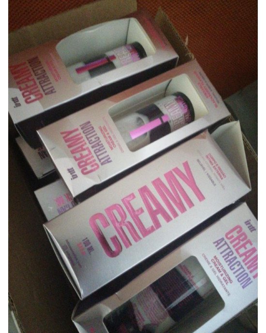 Зволожувальний крем-гель 2в1 Intt Creamy Attraction Blackberry 100мл (м'ята упаковка!!!) Зволожувальний крем-гель 2в1 Intt Creamy Attraction Blackberry 100мл (м'ята упаковка!!!)