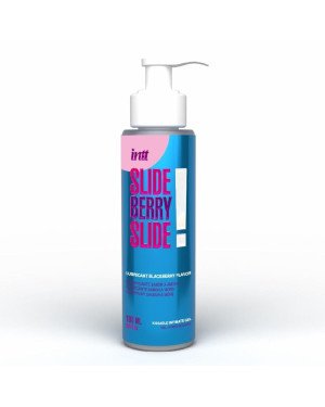 Лубрикант Intt Slide Berry Slide! (100 мл) на водній основі, зі смаком ожини Лубрикант Intt Slide Berry Slide! (100 мл) на водній основі, зі смаком ожини