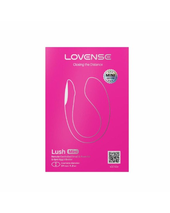 Міні смарт-віброяйце Lovense Lush Mini, зменшена версія Lovense Lush 4