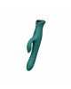 Пульсатор-кролик з вібрацією Zalo Mose 2 Turquoise Green
