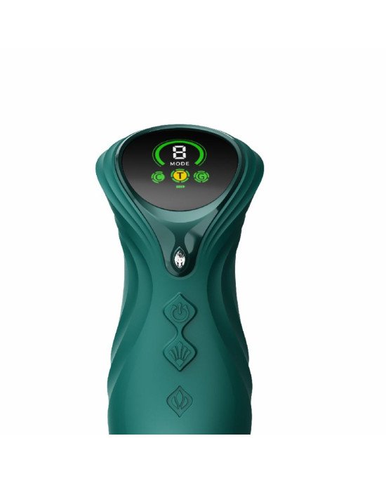 Пульсатор-кролик з вібрацією Zalo Mose 2 Turquoise Green