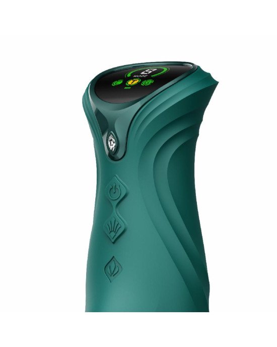 Пульсатор-кролик з вібрацією Zalo Mose 2 Turquoise Green