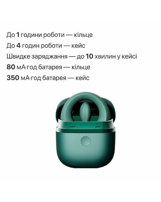 Ерекційне кільце Zalo Apis Turquoise Green