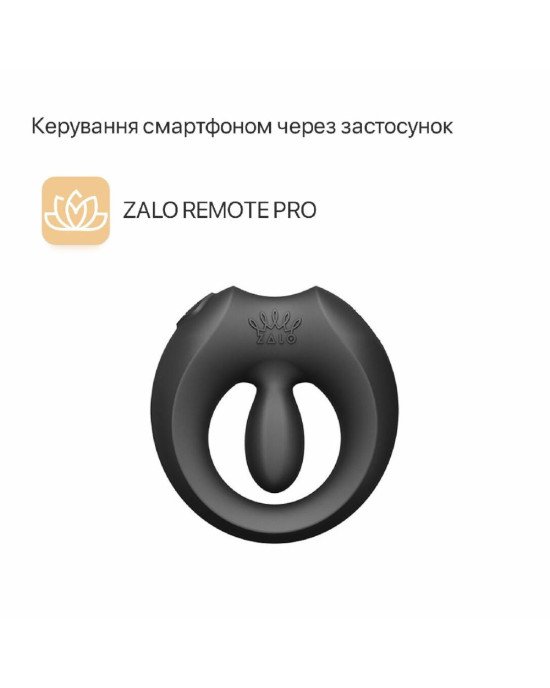 Ерекційне кільце Zalo Apis Obsidian Black Ерекційне кільце Zalo Apis Obsidian Black