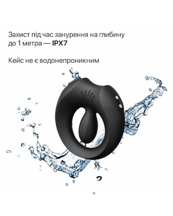 Ерекційне кільце Zalo Apis Obsidian Black Ерекційне кільце Zalo Apis Obsidian Black