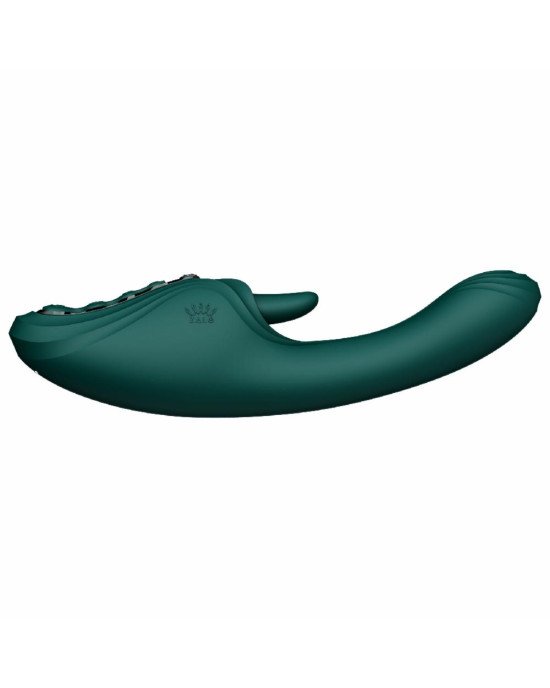 Вібратор-кролик Zalo Ares Turquoise Green