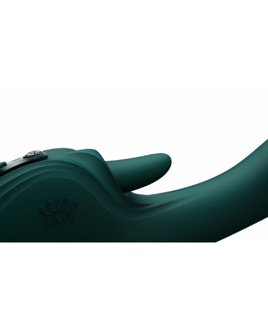 Вібратор-кролик Zalo Ares Turquoise Green
