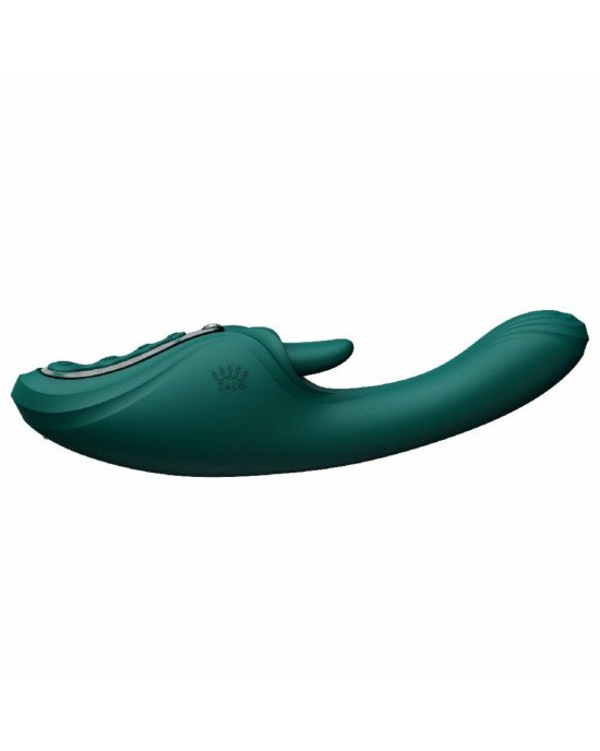 Вібратор-кролик Zalo Ares Turquoise Green