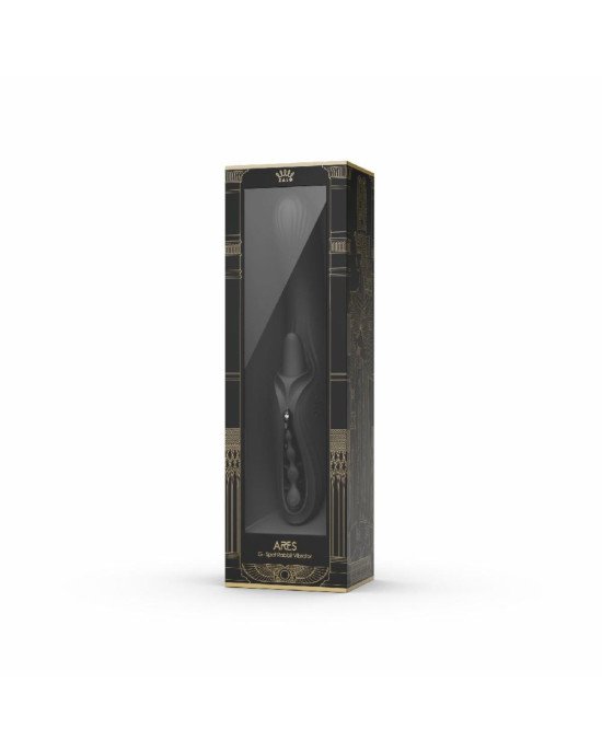 Вібратор-кролик Zalo Ares Obsidian Black