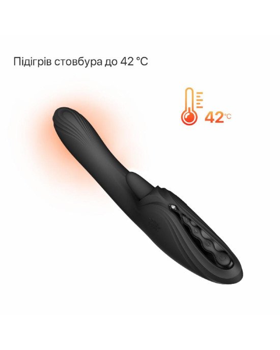 Вібратор-кролик Zalo Ares Obsidian Black Вібратор-кролик Zalo Ares Obsidian Black