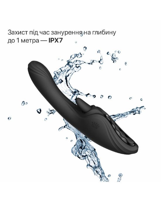 Вібратор-кролик Zalo Ares Obsidian Black Вібратор-кролик Zalo Ares Obsidian Black