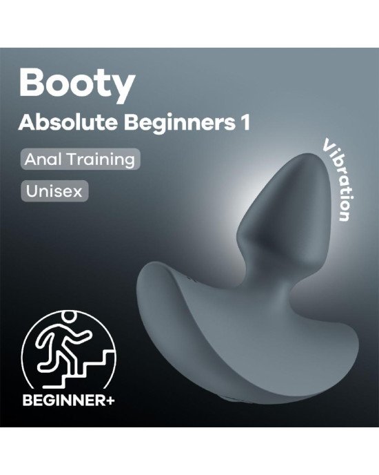 Анальна вібропробка Satisfyer Booty Absolute Beginners 1, для початківців Анальна вібропробка Satisfyer Booty Absolute Beginners 1, для початківців